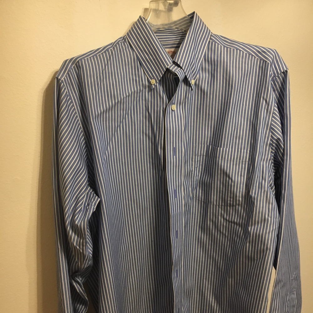 Brooks Brothers striped dress shirt